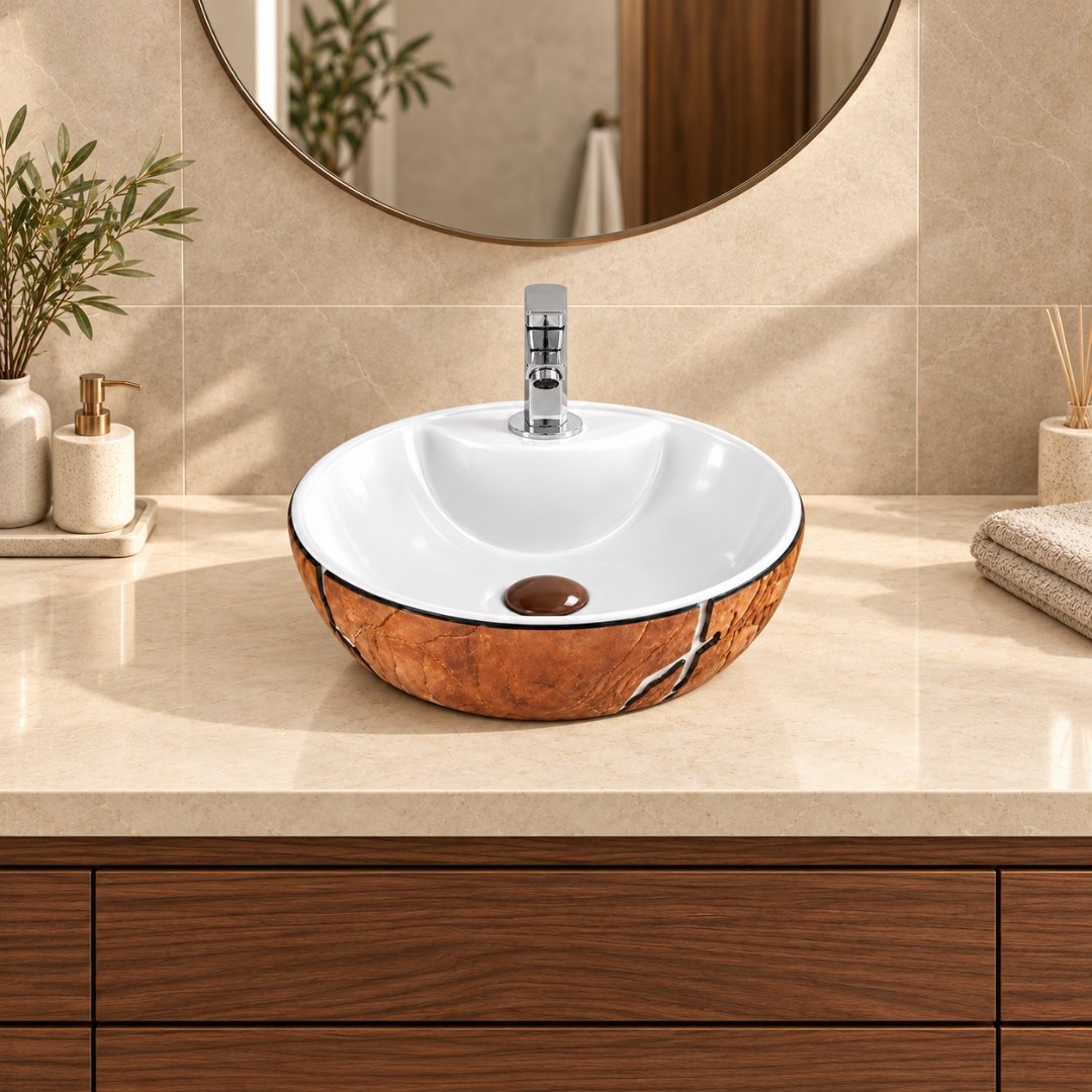 Sonet MAC ROUND - 003, table top basin